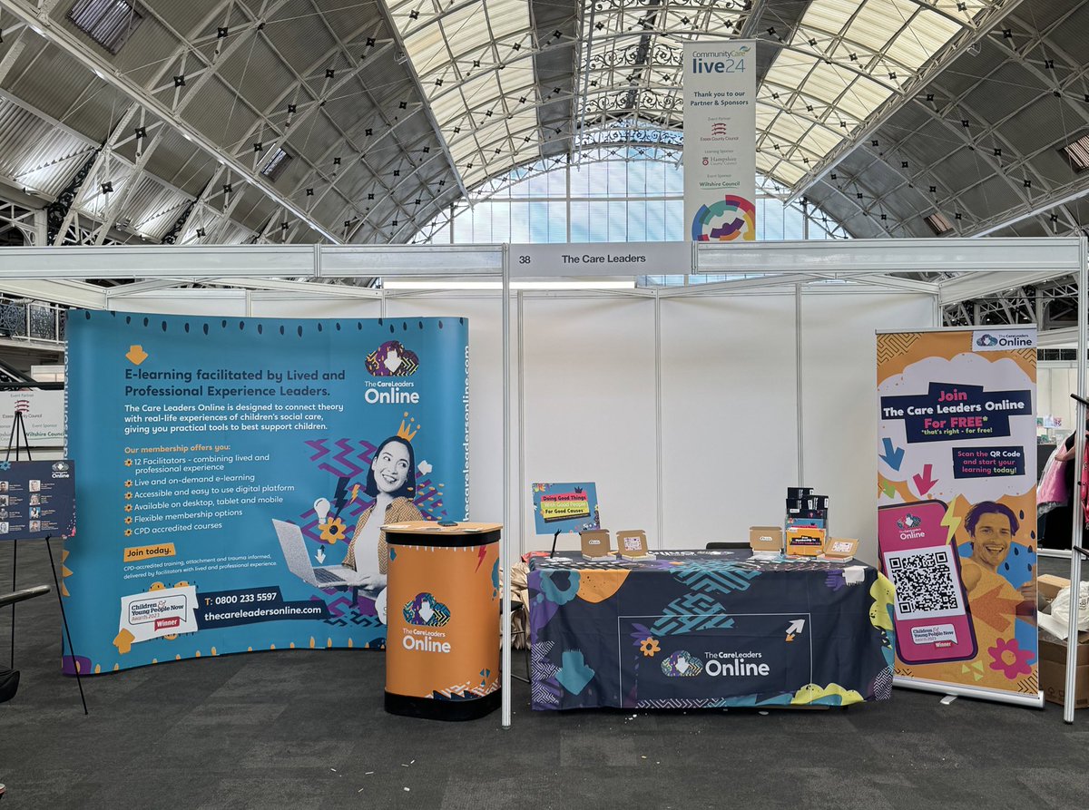 TheCareLeaders's tweet photo. We can’t wait to see you all at #CCLive24 tomorrow!!
Make sure you pop by stand 38 to see #TheCareLeaders to claim your FREE gift and access The Care Leaders Online for FREE!!
@CommunityCare thank you for having us 🥳 https://t.co/kyA3i1toMU