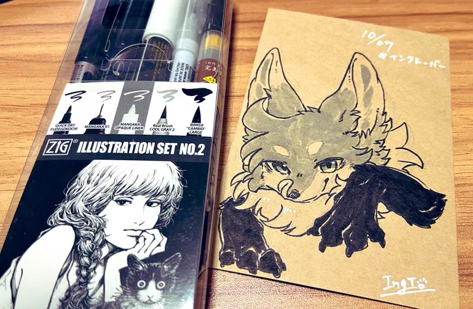 テーマガン無視だけど #inktober2024 