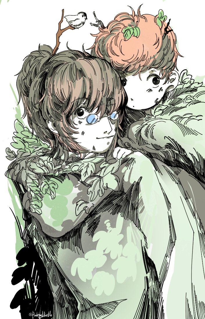 PeakingLbeetle's tweet image. #フロック・フォルスター2024誕生祭 
I draw Hanges head really really off......I should learn more about antonamy
生日快樂，森林的孩子
#flohan