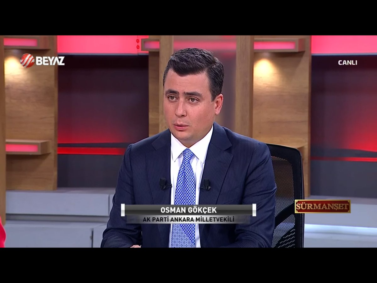 Grnberkant's tweet photo. Ak Parti Ankara Milletvekili Osman Gökçek’in Konuk Olduğu Sürmanşet Programı Beyaz TV’de Başladı. İzlemeniz Dileğiyle. @OsmanGokcek_ @DuyguCuhadar @beyaztv @BeyazGazete @Surmansett 
 #beyaztv https://t.co/kujzTWDFwl