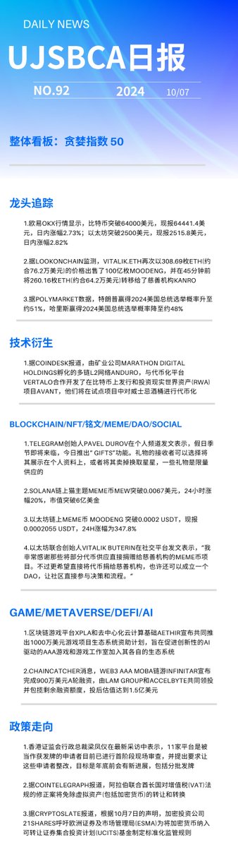 UJS Blockchain tweet media