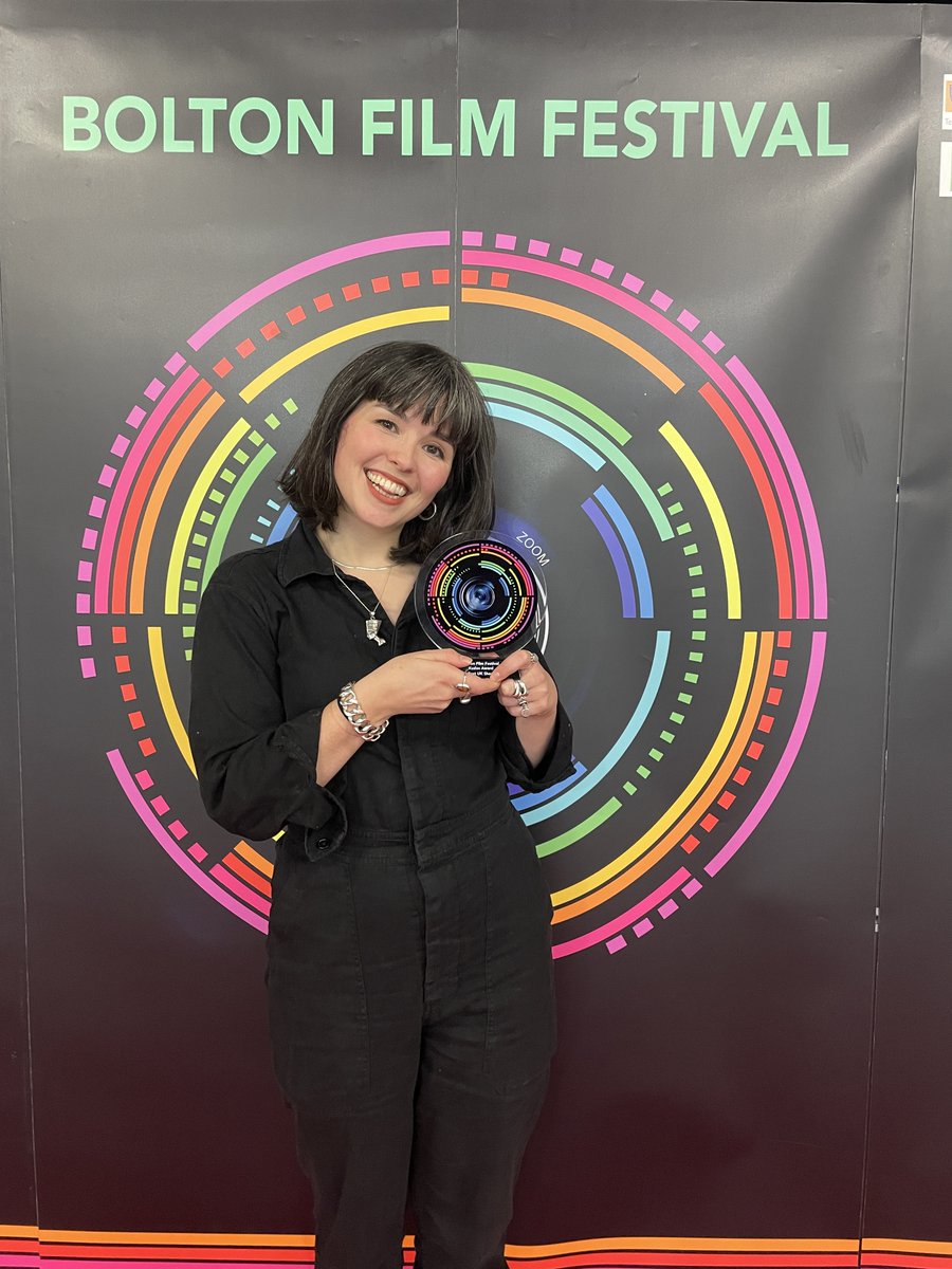 Congratulations to <a href="/josiejanefox/">Josie</a> on her film Fishing winning Best UK short at <a href="/BoltonFilmFest/">Bolton Film Festival</a> 🎬