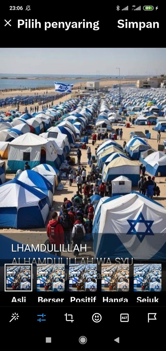 samiirobert1's tweet photo. @thinkhub_ TERORIS ISRAEL, PENJAJAH TANAH PALESTINA, IBLIS TERLAKNAT, BANGSAT, KEPARAT,...!!!! 
TERORIS ZIONIS IBLIS ISRAEL, BIADAB BANGSAT KEPARAT SEKARAT, MAMPUS LAH KAU... LAKNATULLAH.... ALLOOOOHUAKBAR..!!!! https://t.co/GKVDdF5JD1