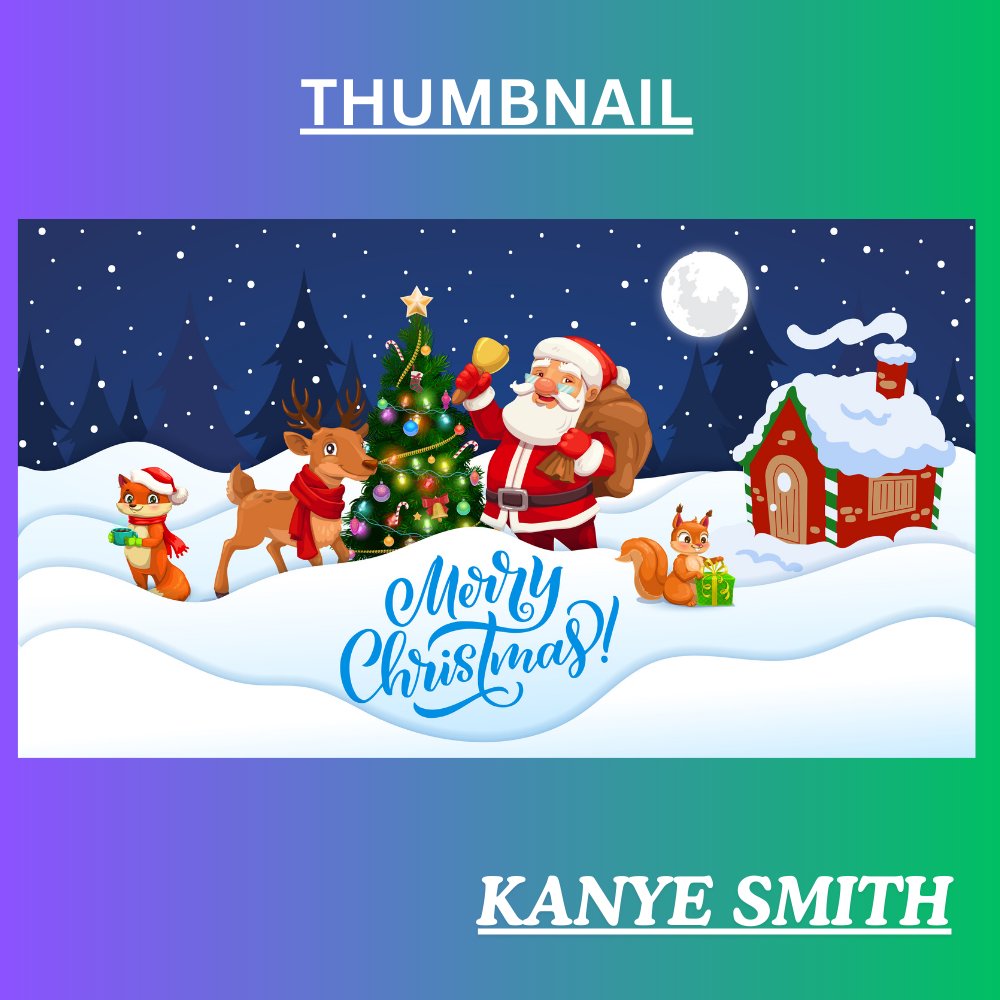 Kanyesmiths's tweet photo. Commission done for https://t.co/Ksv58cZiPi
Thumbnail design on Christmas theme.
#smallstreamer #NewPost #SupportSmallStreamers #twitchstreamer #Youtube #thumbnails https://t.co/ULWNytKsEW