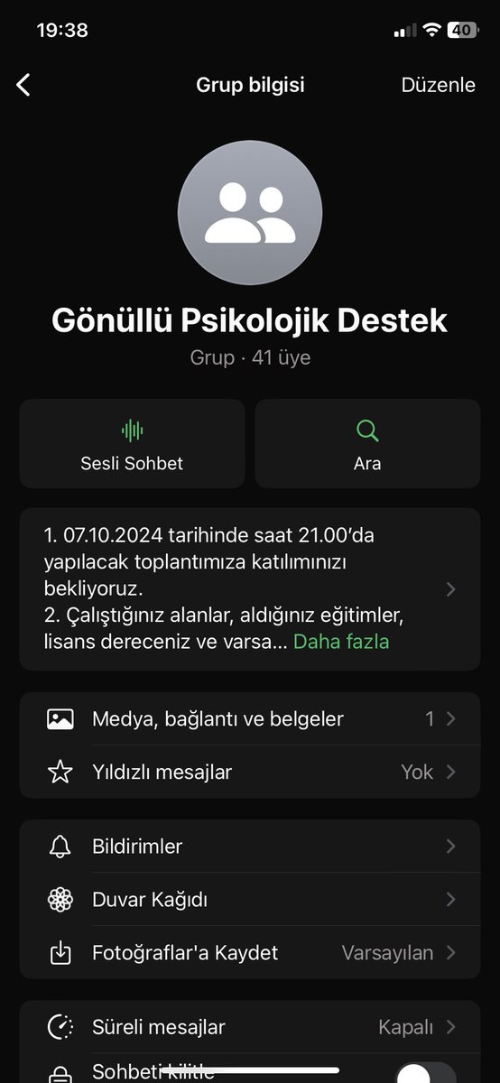 Ülke gündeminde yaşanan olaylardan sonra biz de bir şeyler yapmak istiyoruz. Psikologlar olarak tacize uğrayan insanlara destek olmak amacıyla bir grup kurduk. Gönüllü bir şekilde bu süreçte herkese yardımcı olmak istiyoruz. İletişime geçmekten çekinmeyin.