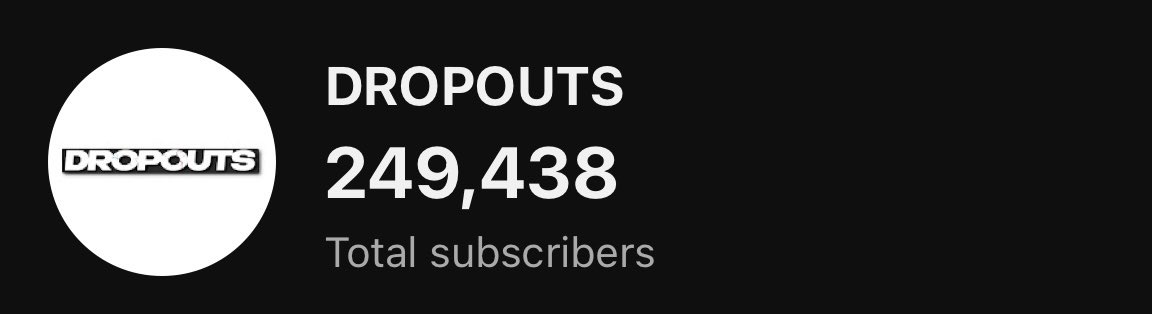 DROPOUTS tweet media