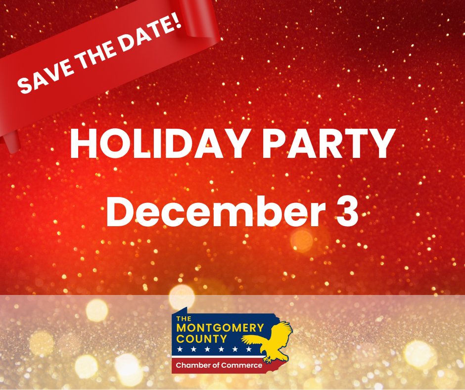 SAVE THE DATE: DECEMBER 3

Get ready to jingle and mingle at our Holiday Party at Dave &amp; Buster’s in the Plymouth Meeting Mall! 🎄✨ Great company, delicious food, and exciting games—plus, rumor has it someone in a red suit and hat might make a surprise appearance! 🎅