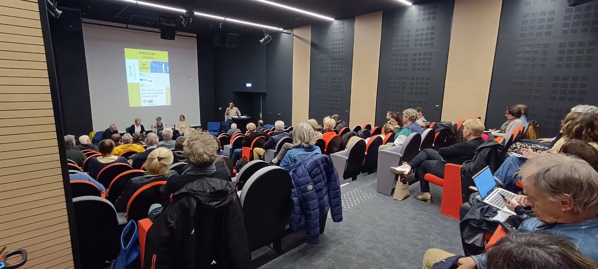 Début du forum sur la nouvelle prison de #Vannes. Pour quel projet de société ? Organisé par la fédération Morbihan de <a href="/UDB__/">Union Dém. Bretonne</a>