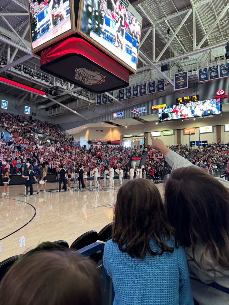 Molly Garrity Adams (@mollygarrity) on Twitter photo This weekend I had the privilege of taking my girls to see <a href="/ZagMBB/">Gonzaga Basketball</a> Kraziness in the Kennel.
Is there anything more special than sharing the things you love with the people you love?? #GoZags This weekend I had the privilege of taking my girls to see <a href="/ZagMBB/">Gonzaga Basketball</a> Kraziness in the Kennel.
Is there anything more special than sharing the things you love with the people you love?? #GoZags