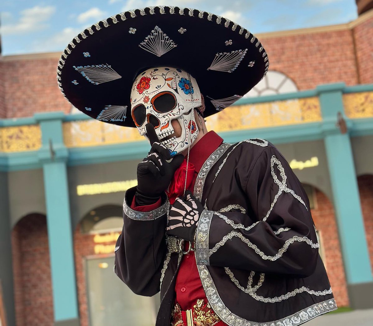 SychCosplay's tweet photo. Looks for the Horror Zone at a festival in Saudi Arabia. https://t.co/WuXAsU5GA5