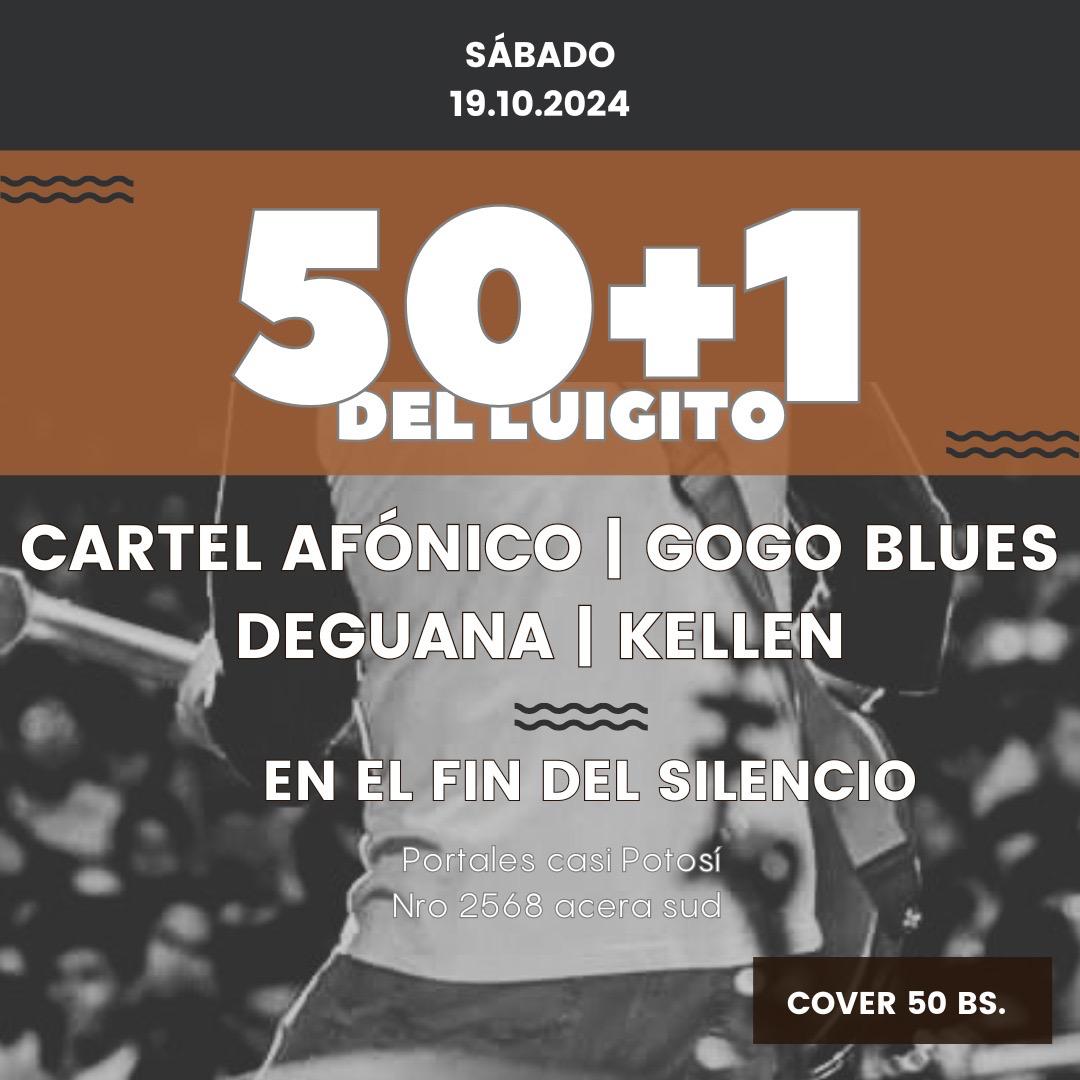 No me festejé los 50 así que los 50+1 le daremos con todo 🤘