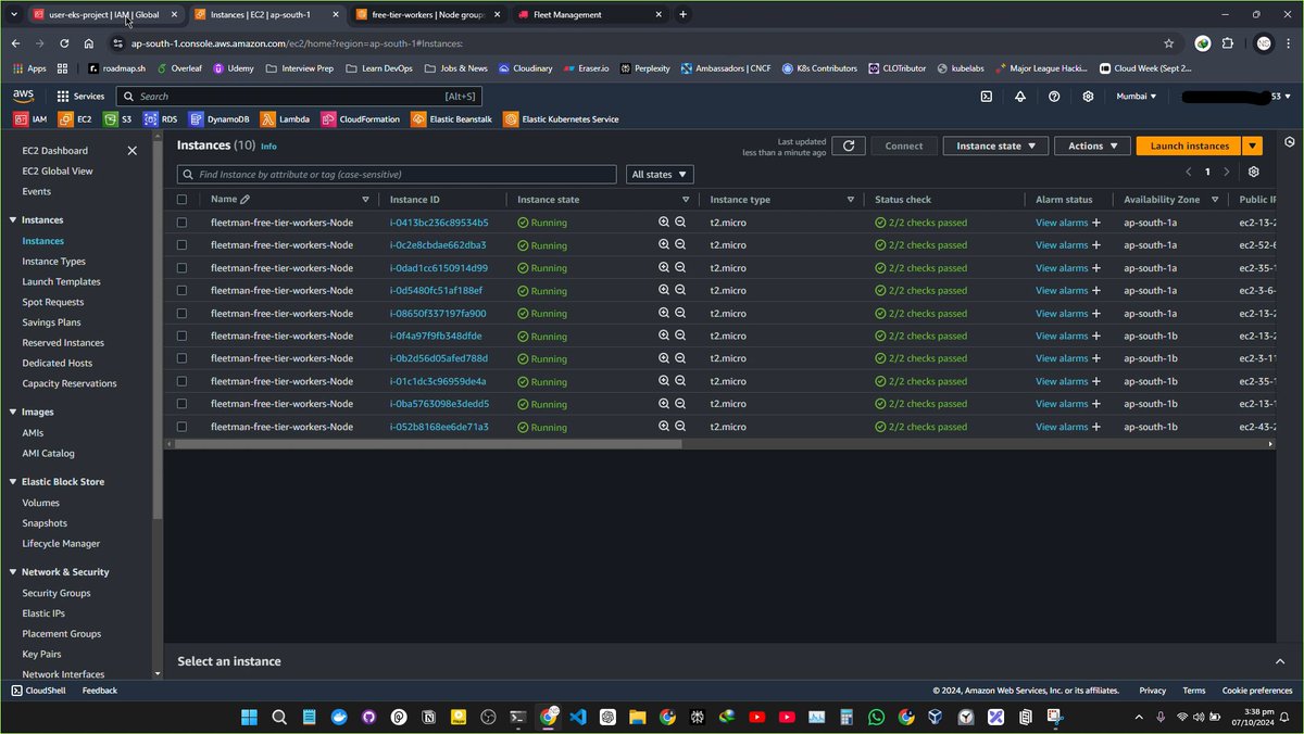 NavrajSinghDev's tweet photo. Deployed the #microservices architecture project to #kubernetes using #AWS #EKS . 

Used kubernetes and #EBS #CSI drivers, PVC, deployment-sets, storage classes, replica-sets, pods, eks-load-balancer, EC2 and scaling the nodes from 3 to 10 instances and much much more.. https://t.co/5EVlgCeoye