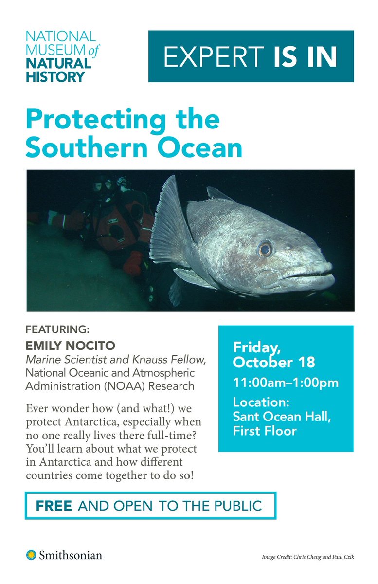 If you're around <a href="/NMNH/">Smithsonian NMNH</a> on Oct. 18, come say hi!