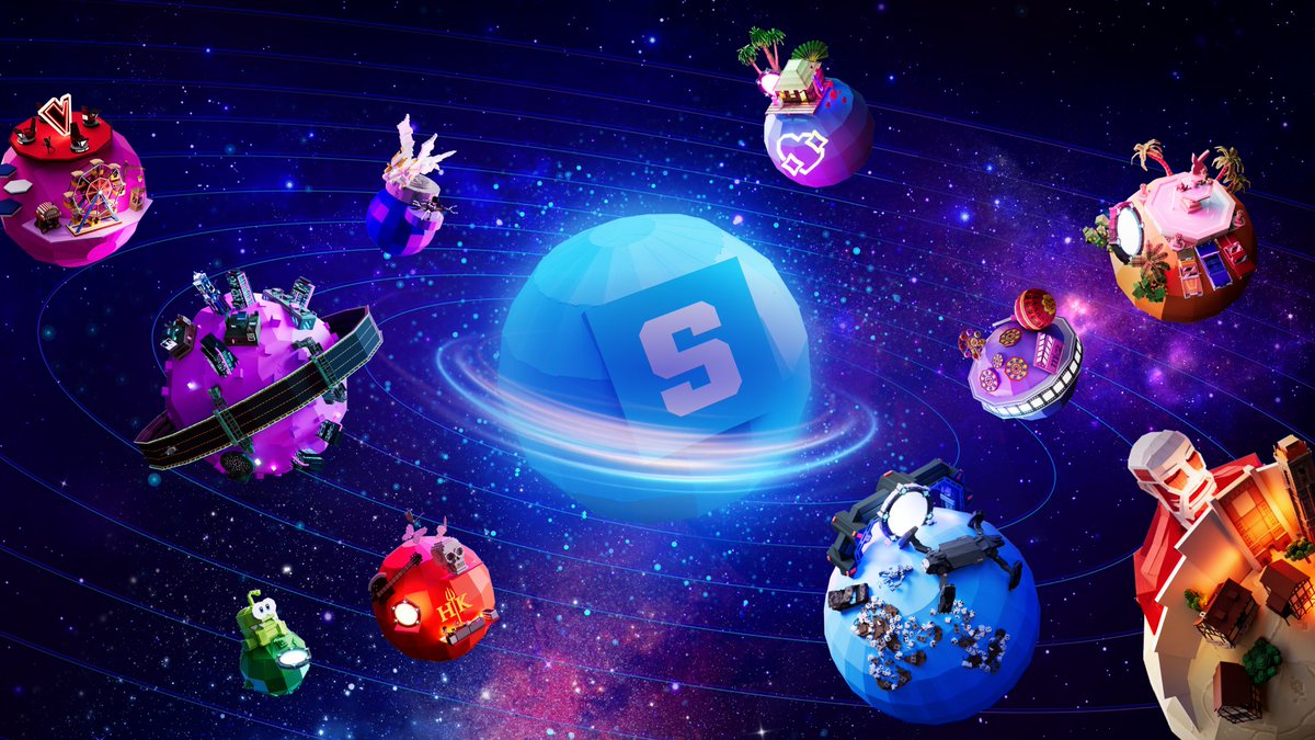The Sandbox (@thesandboxgame) on Twitter photo Incoming Alpha Season 4 Galaxy Map ๐ฅ
๐ช10 weeks
๐ช10 planets
๐ช100+ experiences
Be sure to pre-register before the season starts to secure your Gold Space Helmet, the headgear youโll need for our intergalactic travel! ๐งโ๐
tsbga.me/S4_prereg
#AlphaSeason4 #TheSandbox Incoming Alpha Season 4 Galaxy Map ๐ฅ
๐ช10 weeks
๐ช10 planets
๐ช100+ experiences
Be sure to pre-register before the season starts to secure your Gold Space Helmet, the headgear youโll need for our intergalactic travel! ๐งโ๐
tsbga.me/S4_prereg
#AlphaSeason4 #TheSandbox