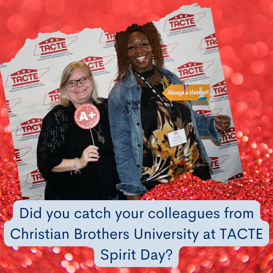 We've got some more great shots from#TACTESpiritDay at #TACTE24 Fall Conference!  Check out these amazing people that are working so hard in Educator Preparation in the State of Tennessee.