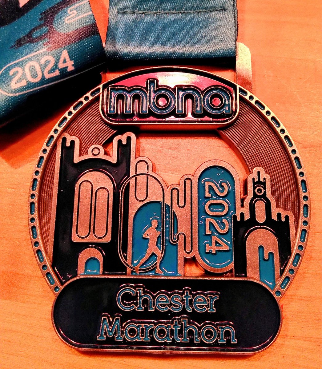 edmccauley's tweet photo. Thanks @chestermarathon for a well-organised event yesterday. Now in all-you-can-eat mode. I just about got round in one piece, not quite the joyous experience I was hoping for but ticked off goal A (get to the finish) and goal C (a 12-min PB) 🥳 https://t.co/PY0Wud5KuS