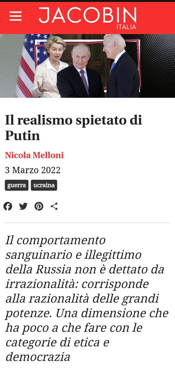 CurraPi's tweet photo. @Marieddutzulla @NicolaMelloni @Corriere Ricordiamoci questo grande periodo di dotte conversazioni su Mearsheimer e la geopolitica alta. La razionalida delle grandi bodenze https://t.co/UVNra4qTMj