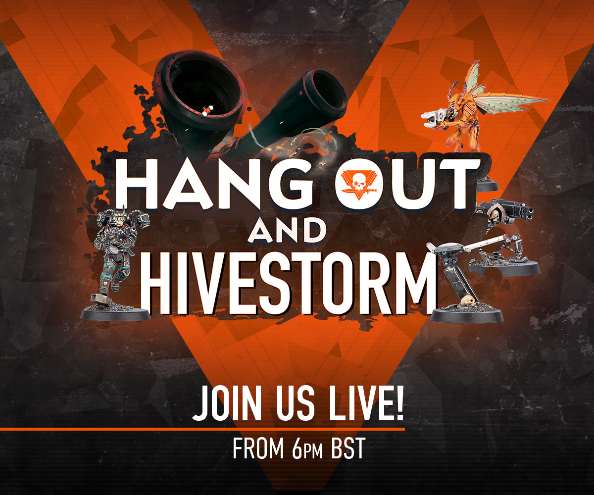 To celebrate the launch of Kill Team: Hivestorm, we're painting some of the new miniatures and trying out the global mission! 

🔴 Join us live: ow.ly/n2UG50TFykJ

#NewKillTeam #WarhammerCommunity