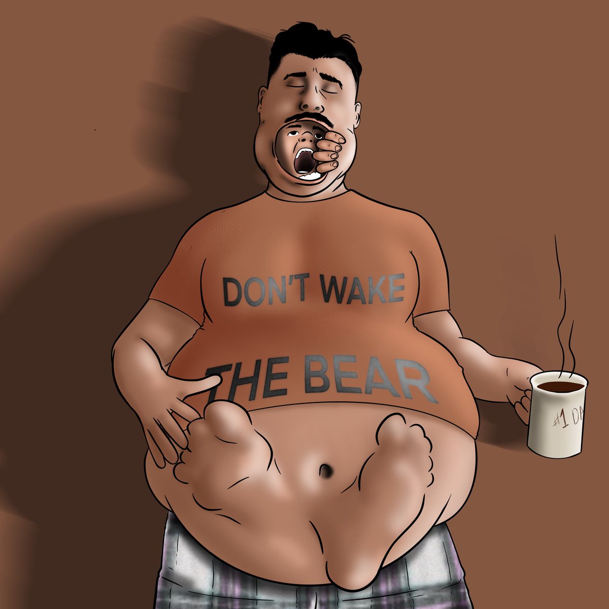 MichaelsMacro's tweet photo. Don’t talk to me till I’ve had my coffee https://t.co/HtsQvbVv9C