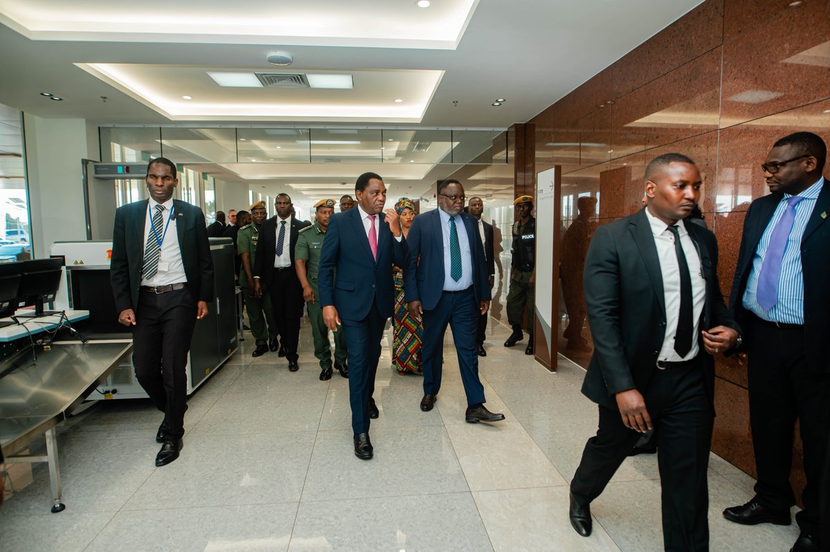 ZAMII2024's tweet photo. The President of the Republic of Zambia, His Excellency, Hakainde Hichilema is at Mulungushi International Conference Center to officially launch the Zambia Mining and Investment Insaka.

#ZambiaMining #100yearsofmining #mininginsaka #CriticalMinerals https://t.co/MjIaTwY8BR