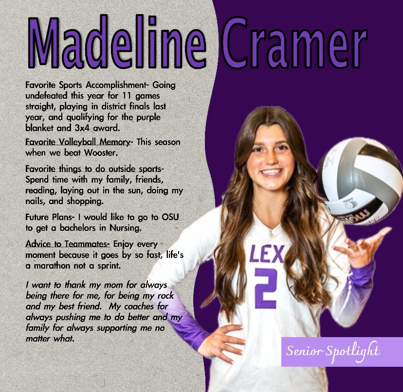 Lexington Volleyball tweet media