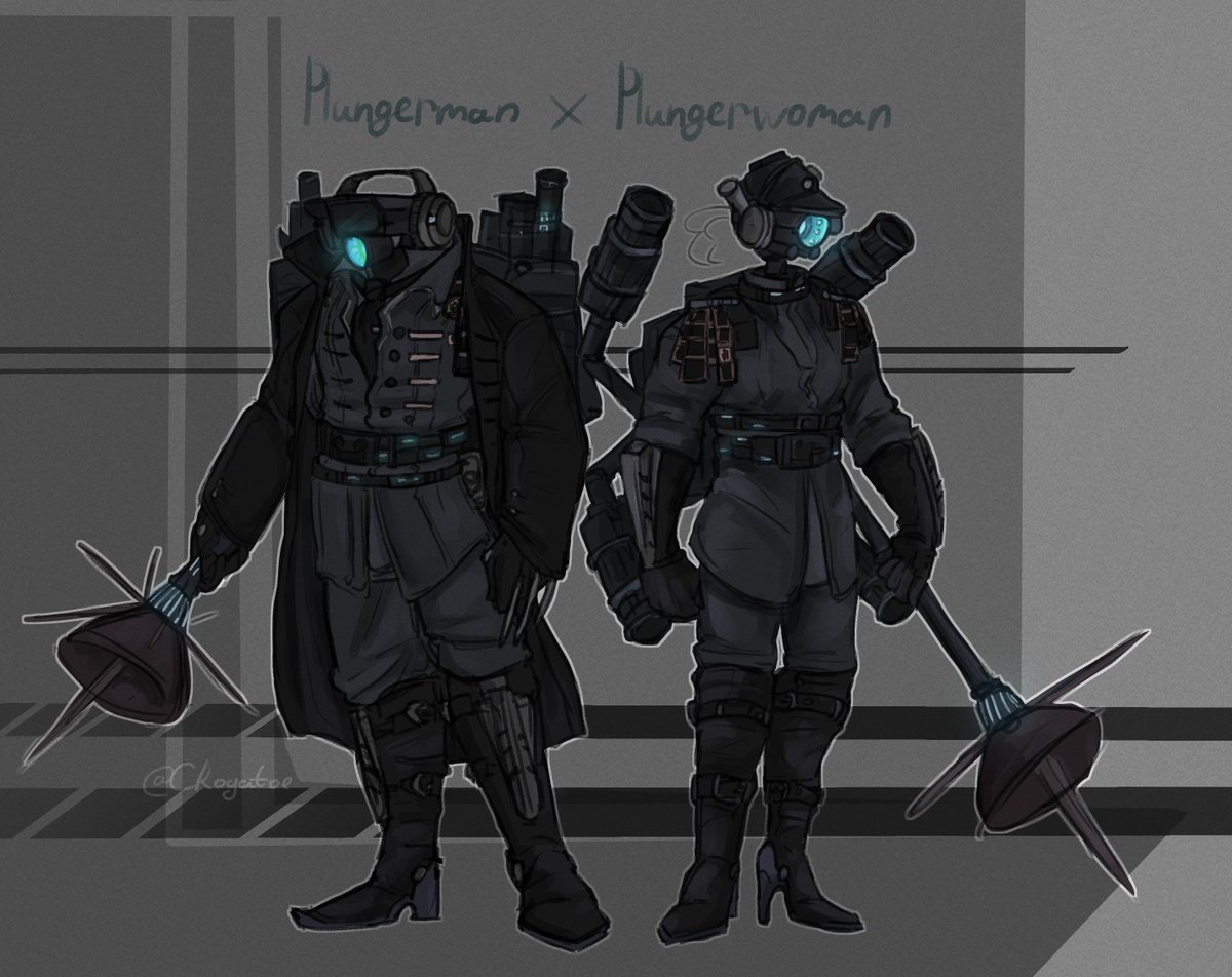 Just a random thought 🤔

#turretplunger #camerawoman #plungerman #SKIBIDITOILET