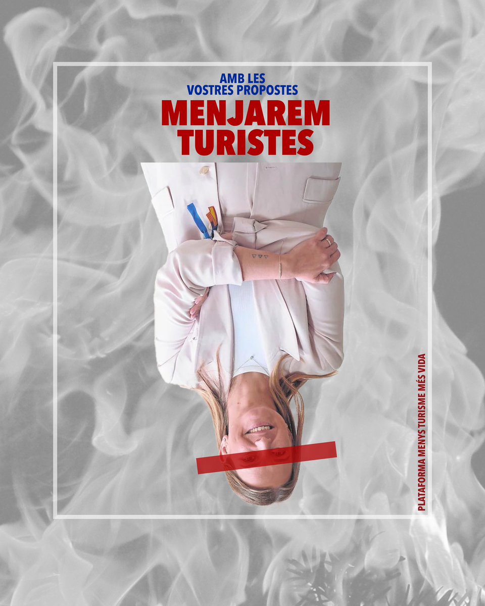 Estam cansades d’escoltar falses mesures que no ataquen al principal problema, la turistificació de les nostres illes. 

‼️ #ElTurismeEnsEmpobreix ‼️