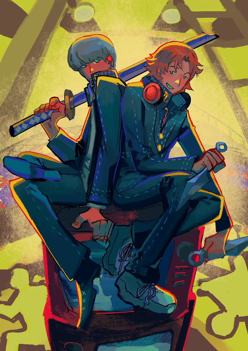 alisyons_'s tweet photo. hey partner #persona4 https://t.co/5OggNQyuTn