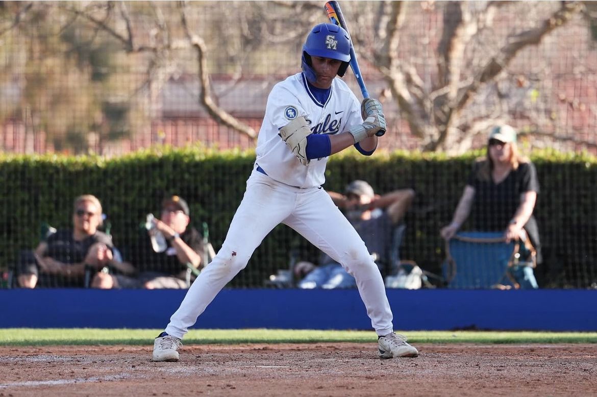 SMCHSBaseball's tweet photo. Congratulations to ‘26 #andreowens on his commitment to @oklahomastatebaseball. Cowboys are getting a versatile, athletic, charismatic competitor. Future is bright!  #wingmen. @SMCHSEagles https://t.co/FCG9iLzieH