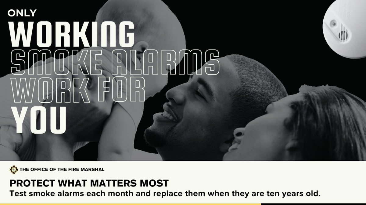 🚨 A smoke alarm on every storey isn’t just the law—it protects against tragedy. Working smoke alarms give your family time to escape during a fire. Make sure your smoke alarms are working for you – install and test them monthly. 
#FPW2024 #ProtectWhatMatters #FirePreventionWeek