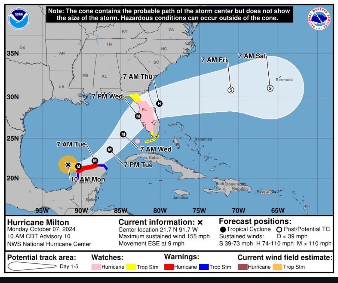 FrVictorr's tweet photo. Our parish, St. John Vianney on St. Pete Beach, was flooded and demolished by Hurricane Helene. Now we’re dead center of Milton’s cone, just 11 days later. 

Lord, have mercy. 

Our lady, star of the sea, pray for us. https://t.co/gmP4rSAVtp