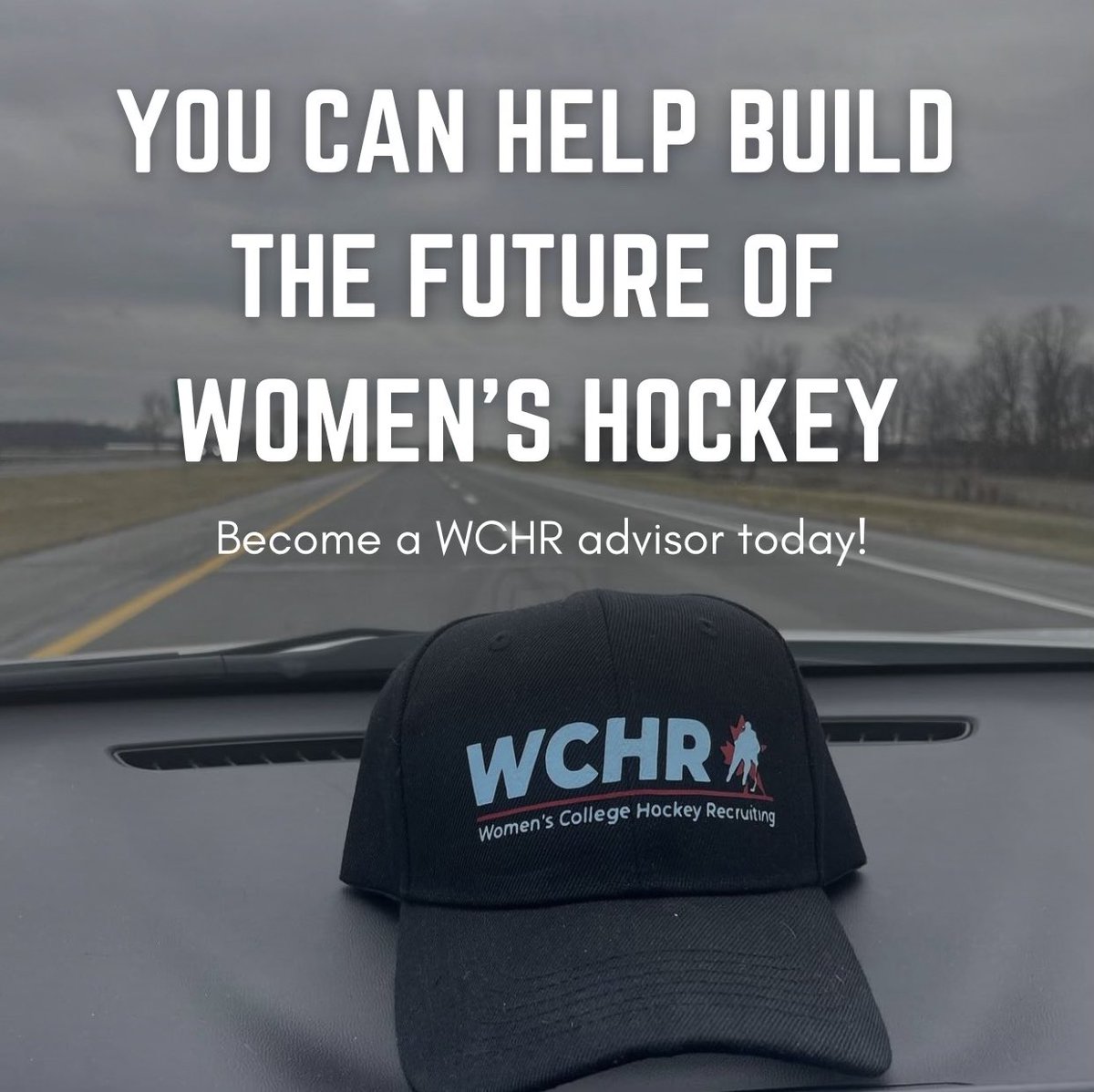 Do you want to help athletes achieve their college hockey dreams? Do you want to play a role in building the future of women’s hockey? Become a WCHR advisor! 

If interested, reach out to our CEO Carla at cpentimone@womenscollegehockeyrecruiting.com