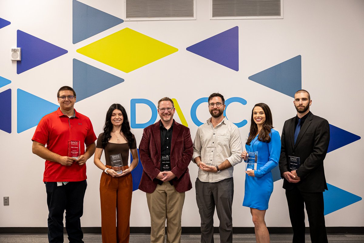 Congratulations to our 2024 DACC Hall of Fame inductees: Nick Ambrozich, Doug Andres, Hannah Clegg, Justin Grubb, Ashley Koehler, &amp; Mike White! These amazing alumni have made outstanding contributions in their fields and communities. Learn more: delawareareacc.org/article/1806835 #DACCPride
