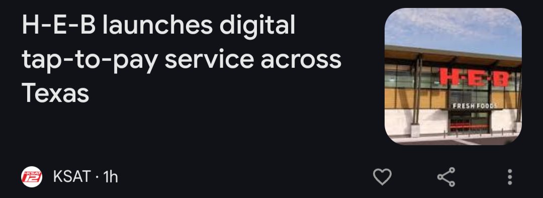 HotFloof's tweet image. Finally! The number of times I've had to have my groceries placed to the side because I forgot my physical card is ridiculous. I've been waiting for this since I moved to San Antonio in 2018!