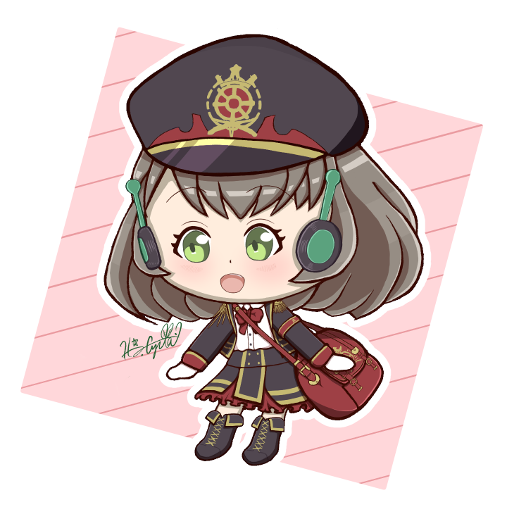 Lef_drop's tweet photo. SDひとはちゃん
ミリタリー���よー
#駅メモ #駅メモファンアート 
#千寿ヶ原ひとは https://t.co/fzNHJuyYKc