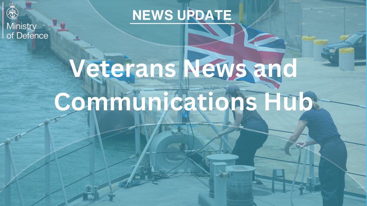 Our Veterans News and Communications Hub has been refreshed with new information and the latest updates on veteran wellbeing and upcoming events! 📰

👉 Visit the Hub here: gov.uk/guidance/veter…

<a href="/GSTTnhs/">Guy's and St Thomas'</a> <a href="/vosrjah/">Veterans Orthopaedic Services</a> <a href="/Missionmotorspt/">Mission Motorsport</a>

#Veterans #Wellbeing #ArmedForces