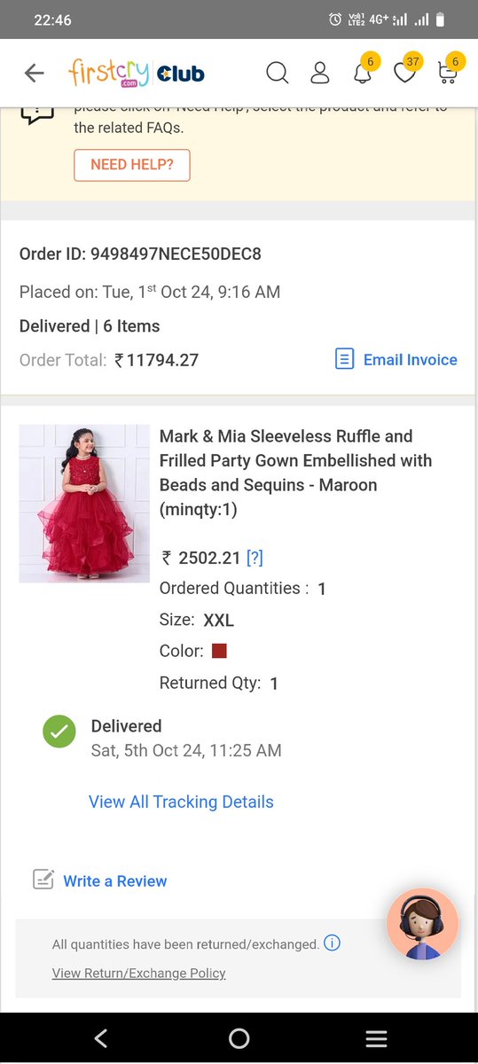 monisha_km's tweet photo. @firstcryindia First you send products without tags, reused products and then infinitely keep the return request pending https://t.co/SrdmyHBekN