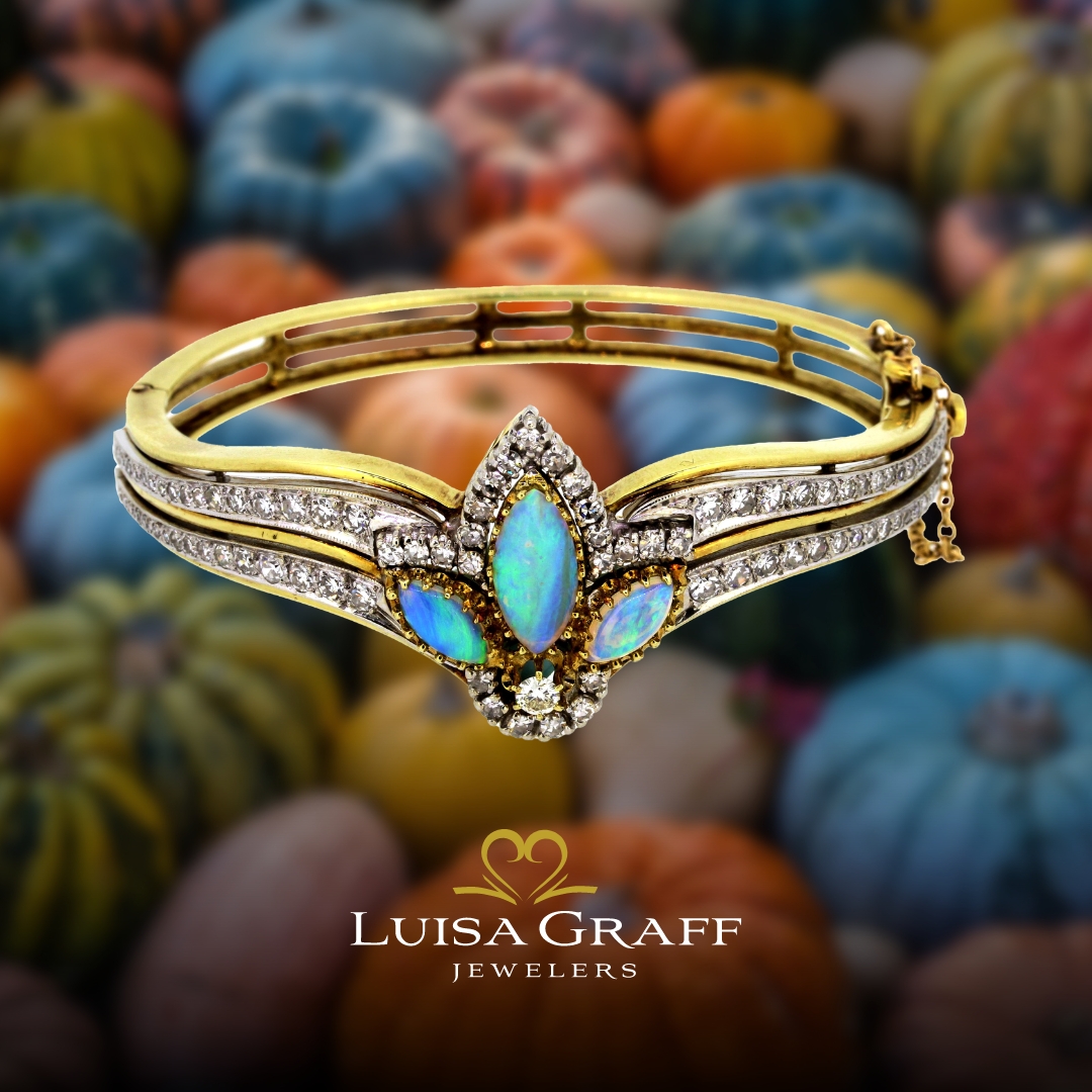LuisaGraff's tweet photo. ✨ Celebrate October with opal and other stunning gemstones at our Unearthed Harvest Trunk Show! 🌈 Enjoy up to 30% off on natural colored gemstones. Find something unique for the holidays!
📅 Oct 17
⏰ Open until 6:30 PM
📍 Luisa Graff Jewelers

#Opal #TrunkShow #Jewelry https://t.co/aCwuF9E8qM