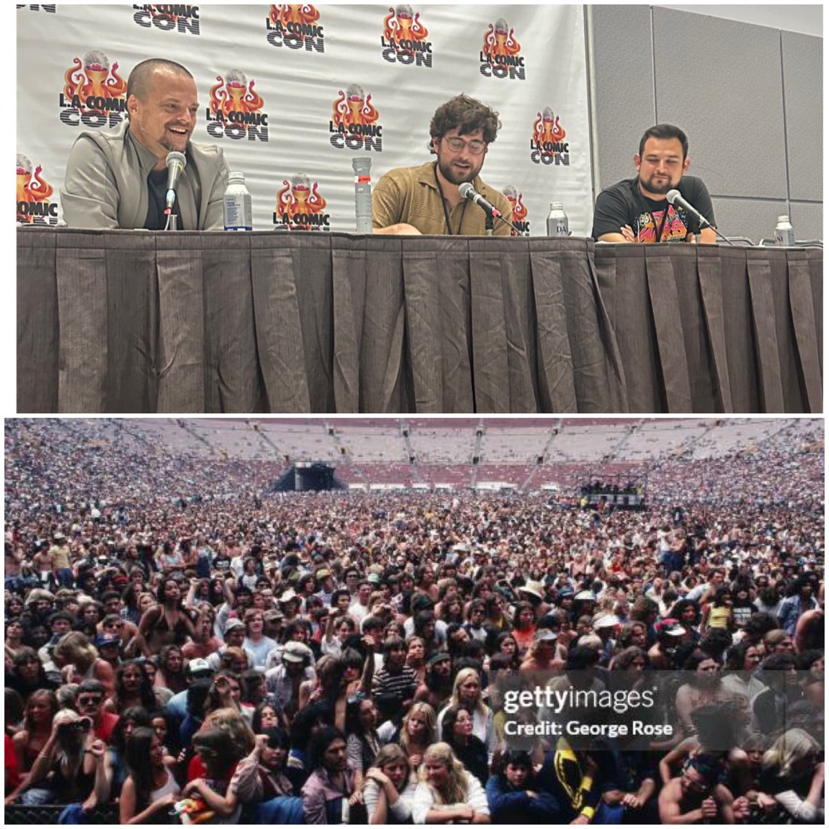 What a turnout on Saturday at LA Comic Con! Thanks for all who showed up for our panel… looking forward to next year! 🥸 <a href="/FrankieJ29/">Frank Janisch</a> <a href="/BrandonOnSci/">Brandon Hanna</a> <a href="/Scoundrels_Inc/">Scoundrels, Inc. | Another Star Wars Podcast</a>