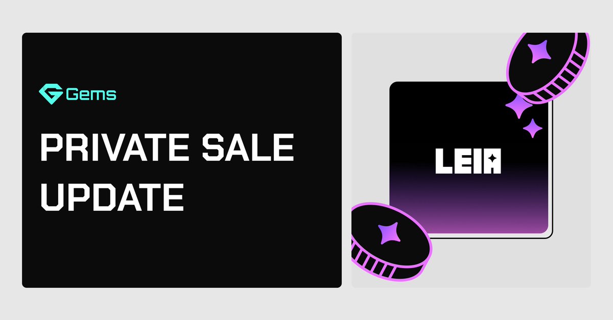 Private Sale Update:
At the request of the <a href="/Leia_Games/">Leia</a> team, the private sale, which has just completed its fourth round, will pause for 7 days. The fifth round is scheduled to begin on October 15th at 3:00 AM UTC.