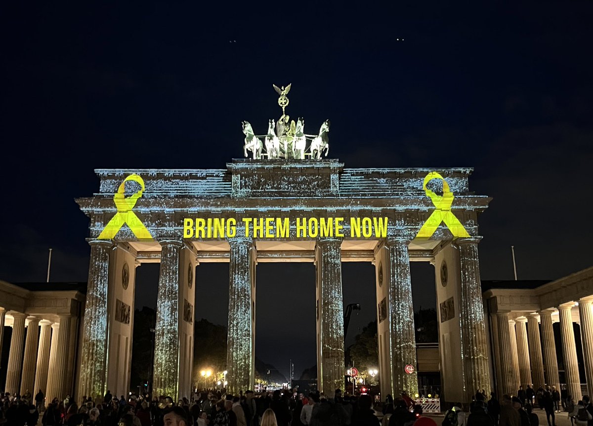📍Berlin, 7. Oktober 2024 🎗️ #BringThemHomeNow