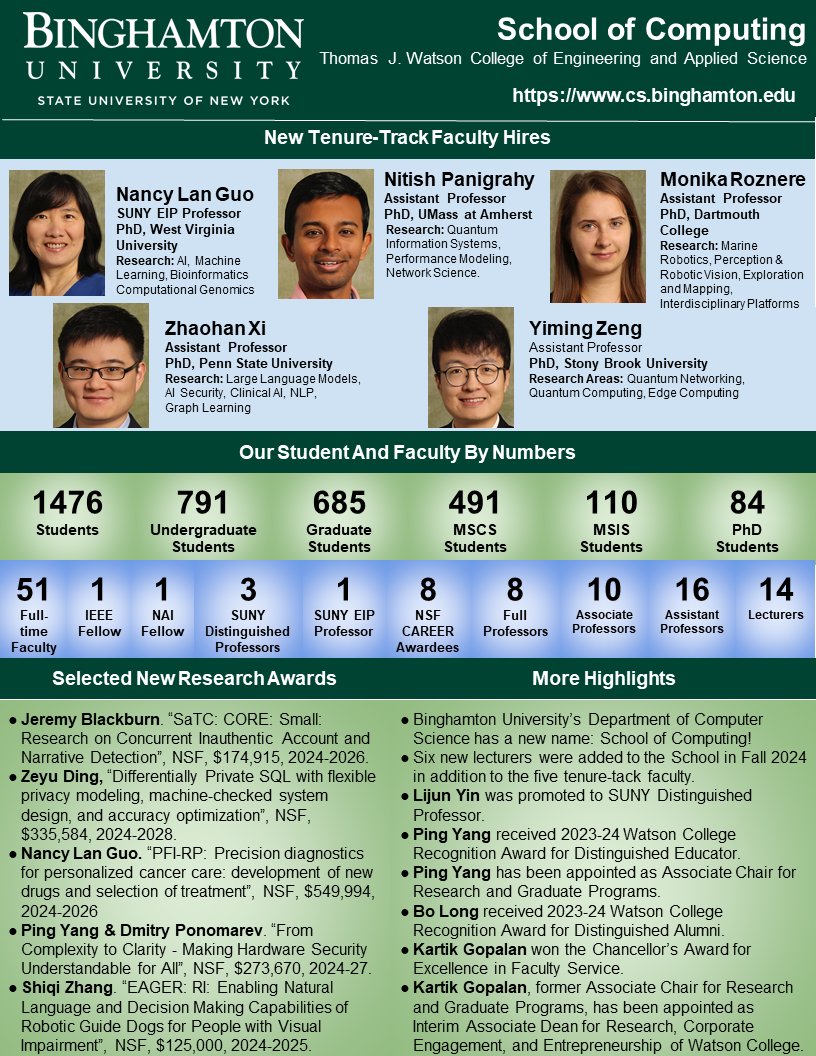Here is the latest news from the School of Computing! [updated]