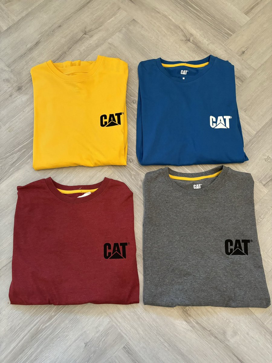 labeltraders's tweet photo. 🤩 Autumn/Winter workwear essentials!

🐱 Pick up your L/S CAT Trademark tee in store today &amp; stay warm on the job throughout the colder months!

👉 Don’t want to miss out? Reserve yours for collection at https://t.co/uht1waTuHK.

#LookYourBestForLess https://t.co/1EmglUawC1