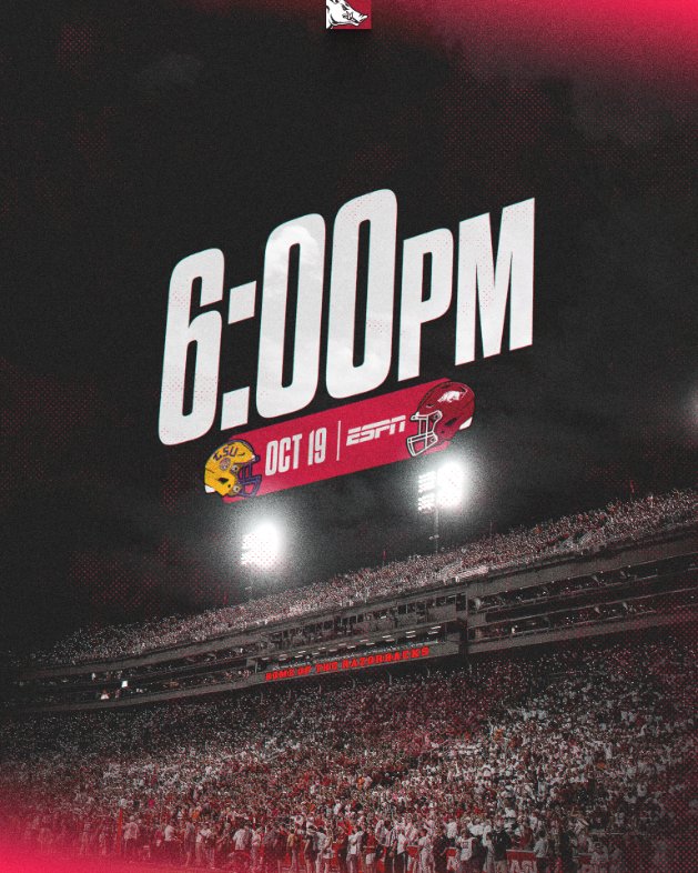 Arkansas Razorback Football tweet media