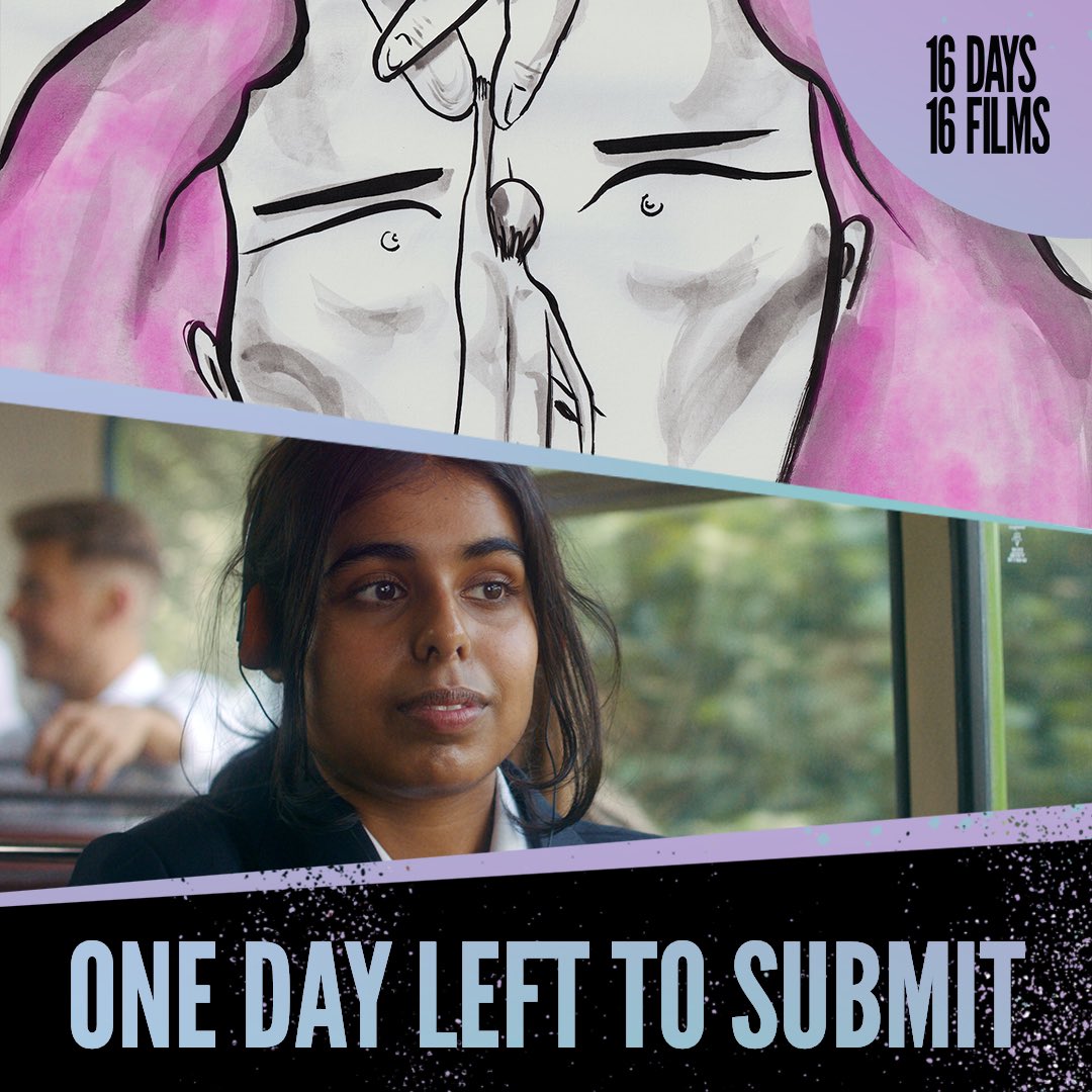 Submissions close TOMORROW! 🎬

Don't miss out on the chance to have your film feature at #16Days16Films 2024. Visit the link in our bio for full entry requirements and to submit.