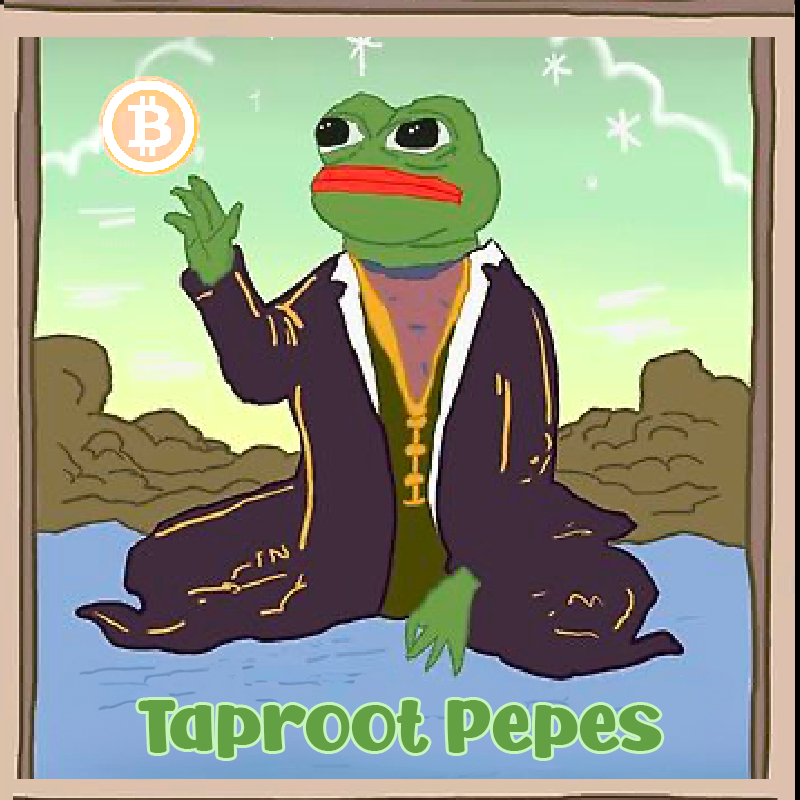 taproot_pepes's tweet image. Taproot Pepes 50x WL Giveaway. 🐸

3,000 Taproot Pepes are on their way, are you ready to become a part of the Taproot revolution? 

🐸 Follow @taproot_pepes 
🐸 Like, RT and drop your Taproot wallet below
