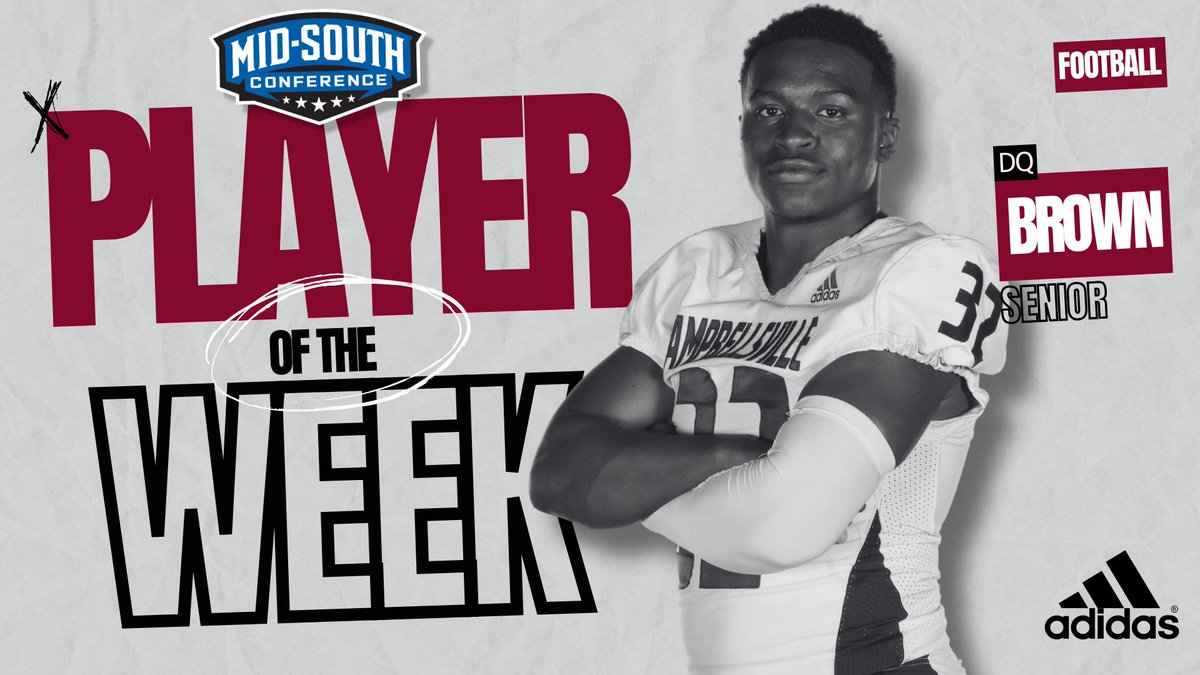 Brown nabs MSC Player of the Week

➡️➡️➡️ mid-southconference.org/news/2024/10/7…