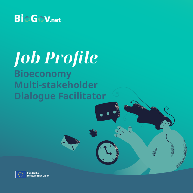 BioGovNet's tweet photo. 💬 Are you as a master of #organisation who thinks critically and knows how to guarantee that #information &amp; ideas flow within sectors, fields, and stakeholders?

Ready to make a difference and become a Dialogue Facilitator? 💼 Check out this #jobprofile here 👇