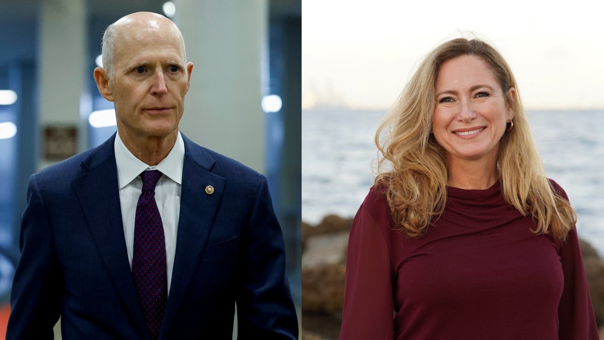 Protect Kamala Harris ✊ (@disavowtrump20) on Twitter photo When Congress was voting on FEMA disaster relief funding, U.S Senator Rick Scott skipped the vote. Now, Hurricane Milton is barreling towards Florida. Debbie Mucarsel-Powell is the Democrat running to against him.
RETWEET if you support <a href="/DebbieforFL/">Debbie Mucarsel-Powell</a> as she runs to defeat Scott! When Congress was voting on FEMA disaster relief funding, U.S Senator Rick Scott skipped the vote. Now, Hurricane Milton is barreling towards Florida. Debbie Mucarsel-Powell is the Democrat running to against him.
RETWEET if you support <a href="/DebbieforFL/">Debbie Mucarsel-Powell</a> as she runs to defeat Scott!