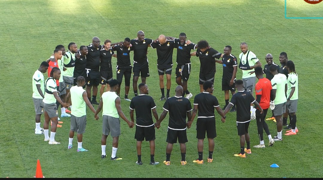 11 Black Stars Players Training for First Time Accra Sports Stadium - youtu.be/hbfpoAk7EHs